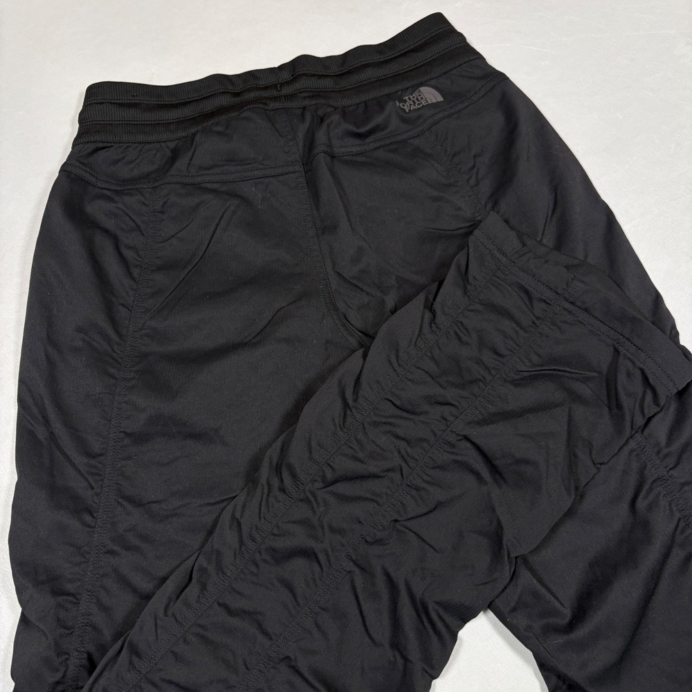 The North Face Pants Womens S Aphrodite 2.0 Black Ruched Hiking FlashDry Joggers